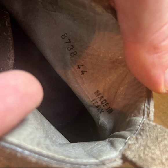 Gray Chukka Boots with Suede Finish and Moccasin Toe